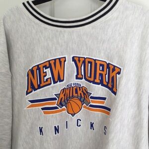 NBA New York knicks champion reverse weave sweatshirt
